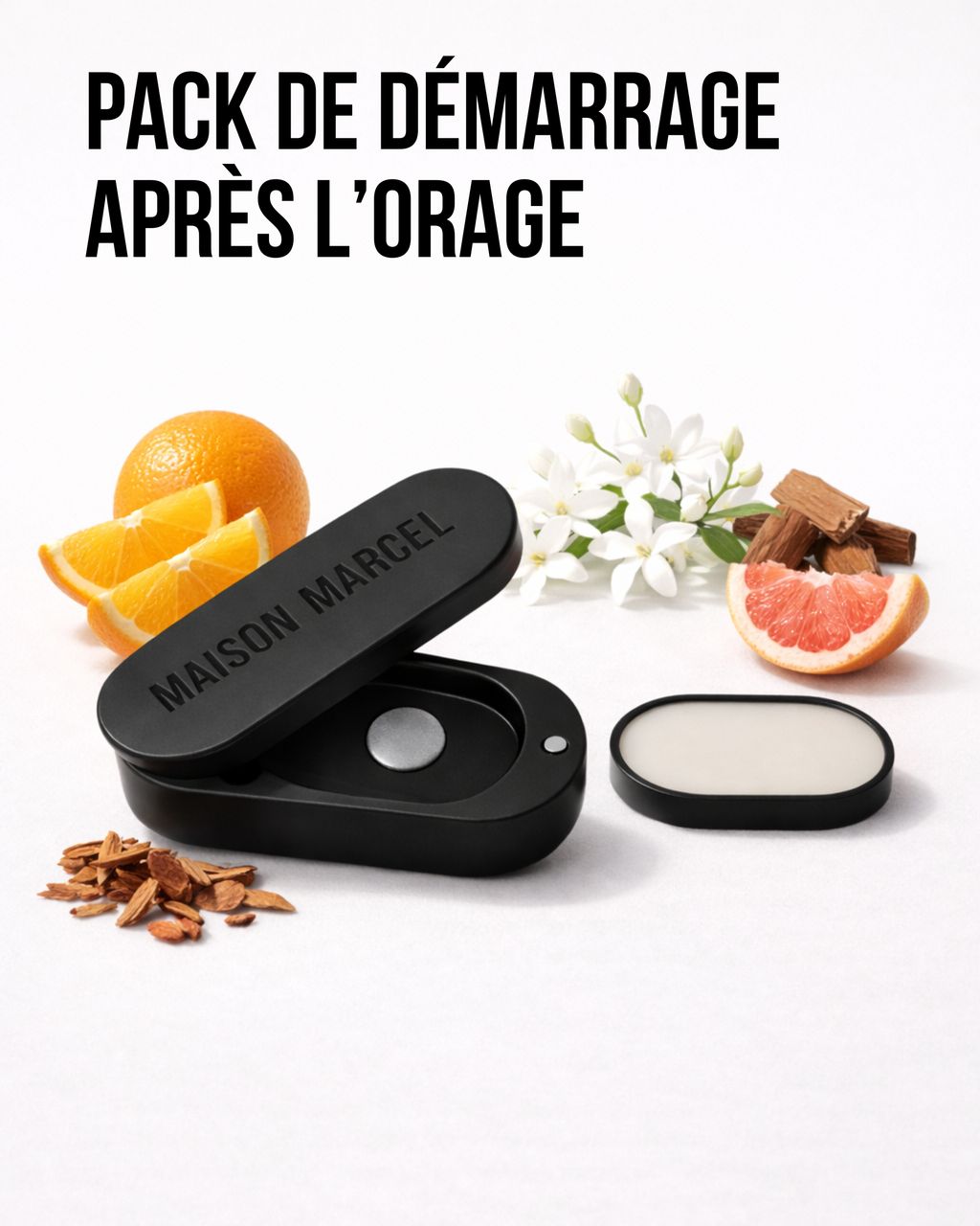 1 parfum "après l'orage" + 1 écrin au choix