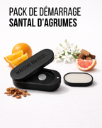 1 parfum Santal d'agrumes + 1 écrin au choix