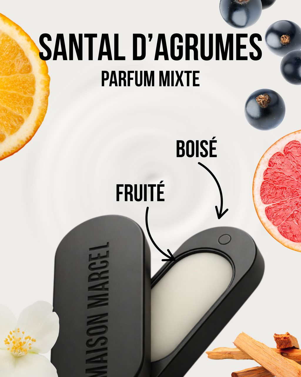 Recharge de parfum Santal d'agrumes